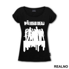 The Black Splatter - The Walking Dead - Majica
