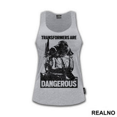Optimus Prime - Black - Age Of Extinction - Transformers Are Dangerous - Transformers - Majica