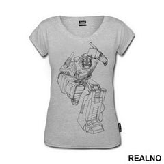 Optimus Prime - Pencil Drawing - Transformers - Majica
