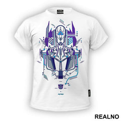 Optimus Prime - Purple Contour - Transformers - Majica