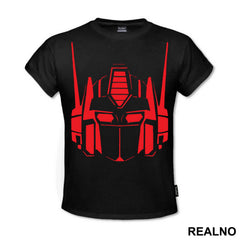 Optimus Prime - Red Stencil - Transformers - Majica