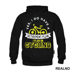 Retirement Plan - Yellow - Bickilovi - Bike - Majica