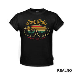 Just Ride - Glasses - Bickilovi - Bike - Majica