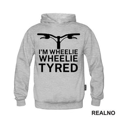 I'm Wheelie, Wheelie Tyred - Bickilovi - Bike - Majica