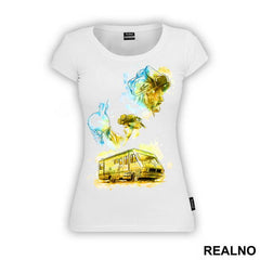 Heisenberg, Jessie And Lab - Breaking Bad - Majica