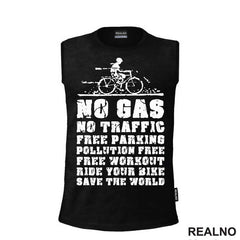 No Gas, No Traffic - Bickilovi - Bike - Majica