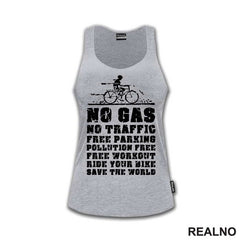 No Gas, No Traffic - Bickilovi - Bike - Majica