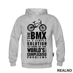 The BMX Is A Simple Solution - Bickilovi - Bike - Majica