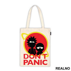 Don't Panic- Rick And Morty - Majica