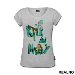 Logo - Rick And Morty - Majica