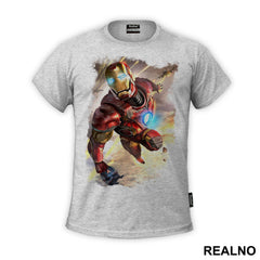 Attack - Tony Stark - Ironman - Avengers - Majica