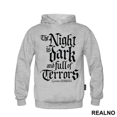 The Night Is Dark And Full Of Terrors - White Walkers - Game Of Thrones - GOT - Majica