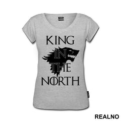 King In The North - House Stark - Game Of Thrones - GOT - Majica
