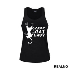 Crazy Cat Lady - Scratches - Mačke - Cat - Majica