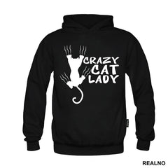Crazy Cat Lady - Scratches - Mačke - Cat - Majica