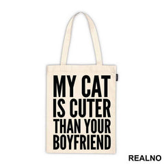 My Cat Is Cuter Than Your Boyfriend - Mačke - Cat - Majica