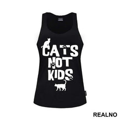 Cats Not Kids - Mačke - Cat - Majica