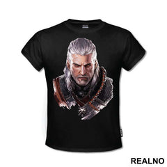 Geralt of Rivia - Drawing - The Witcher - Majica