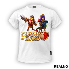 King and Queen - Clash of Clans - Majica
