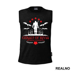 Geralt of Rivia - Professional Hunter Services - The Witcher - Majica