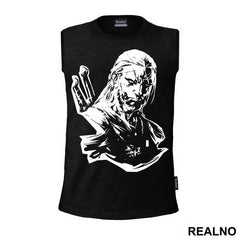 Geralt of Rivia - Sketch - The Witcher - Majica