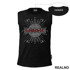 Ragnarok - Grey - Vikings - Majica