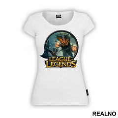 Olaf - The Berserker - Classic Skin Circle - League Of Legends - Majica