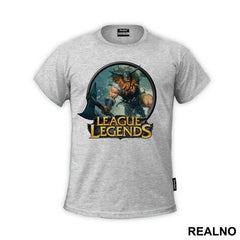 Olaf - The Berserker - Classic Skin Circle - League Of Legends - Majica