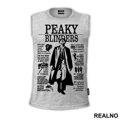 Quotes - Peaky Blinders - Majica