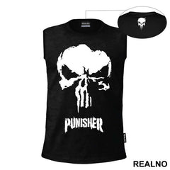 Skull And Logo - Punisher - Majica