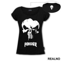Skull And Logo - Punisher - Majica