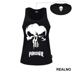 Skull And Logo - Punisher - Majica