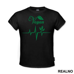 HeartBeat - Green - Vegan - Majica