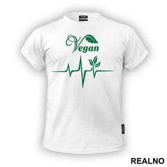 HeartBeat - Green - Vegan - Majica