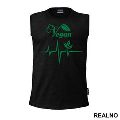 HeartBeat - Green - Vegan - Majica