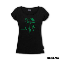 HeartBeat - Green - Vegan - Majica