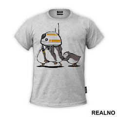 Porgs Carrying BB8 - The Last Jedi - Star Wars - Majica
