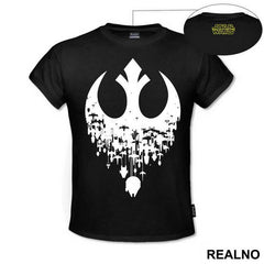 Rebel Alliance - Starships - Falcon - Star Wars - Majica