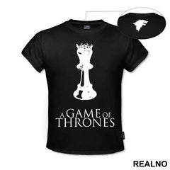 Black Chess Piece - Game Of Thrones - GOT - Majica