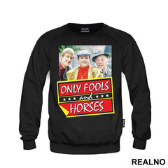 Del Boy, Rodney, Grandad And Logo - Only Fools And Horses - Mućke - Majica