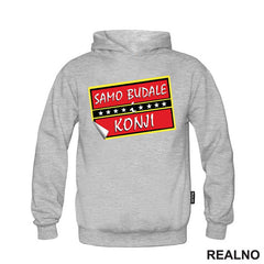 Samo budale i konji - Logo - Mućke - Majica