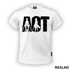 Logo - Attack on Titan - AOT - Majica