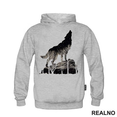 Wolf Howling - Vuk - Životinje - Majica