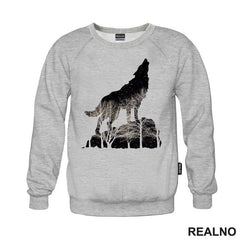 Wolf Howling - Vuk - Životinje - Majica