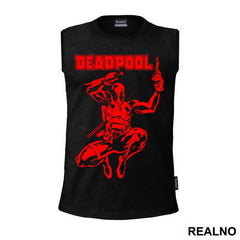 Did you ever hear about the one legged man in the ass kicking competition? - Deadpool - Majica