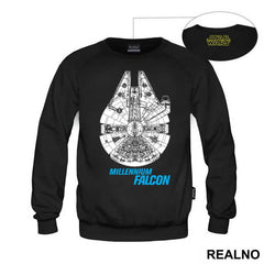 Millennium Falcon - Blue - Star Wars - Majica