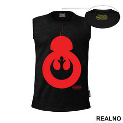 BB - 8 And Red Rebel Alliance - Star Wars - Majica