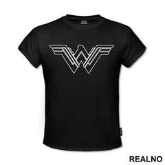 White Outline - Wonder Woman - Majica