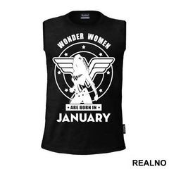 Wonder Women Are Born In - Wonder Woman - Majica