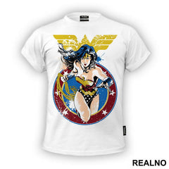 Drawing - Wonder Woman - Majica